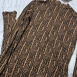 Printed Body Suit